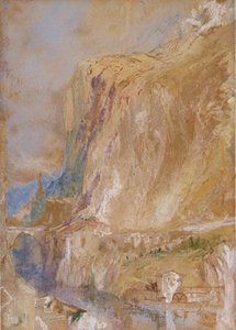 Una Valle nelle Alpi, c.1843 da Joseph Mallord William Turner